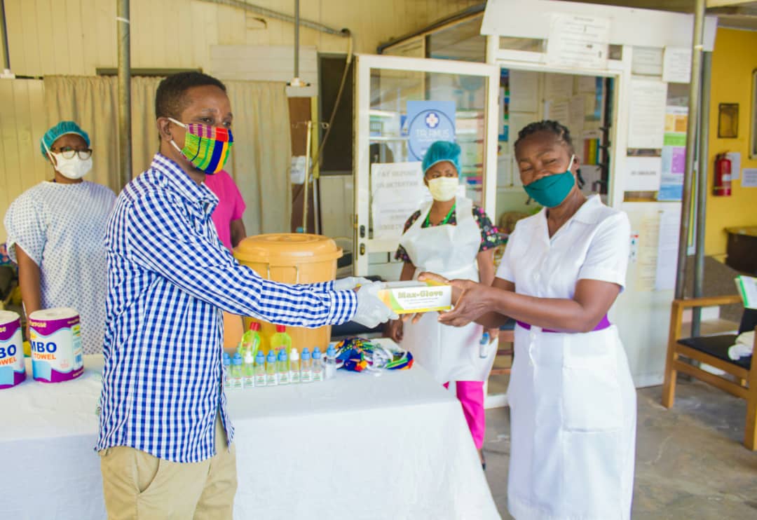 Coronavirus: ACE Power Promotions donates to Dansoman Polyclinic